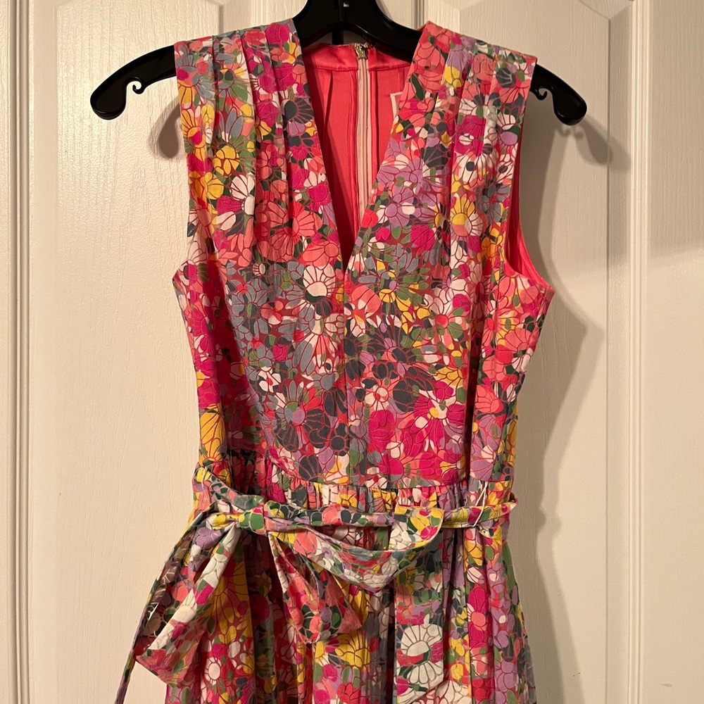 NWT Kate Spade Dots Burnout Floral Dress Size 4 - Picture 4 of 13